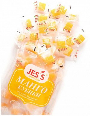 Жевательные конфеты МАНГО кубики, 500гр.
