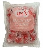 Конфеты жевательные Персик кубики, 500гр.