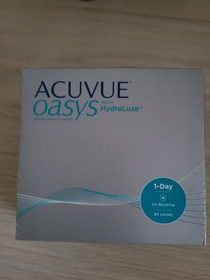 Контактные линзы ACUVUE Oasys HydraLuxe 90 шт (D -4.5, BC 9)