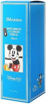 JMSolution Тонер с гиалуроновыми кислотами и акваксилом Toner Disney Water Luminous S.o.s Ringer Xl Black, 600 мл