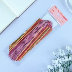 Бант - шар №5 «Узор», красный