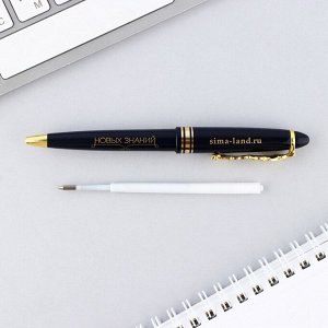 Ручка на выпускной подарочная «Выпускнику школы» пластик, синяя паста, 1.0 мм
