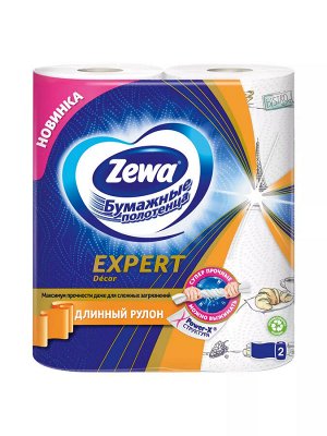 Зева Полотенце бумажное Expert Decor 2 рулона Zewa