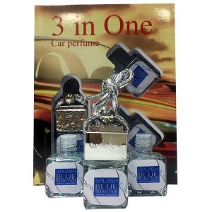 Car perfume Antonio Banderas Splash Blue Seduction For Men 3 in One 10 ml