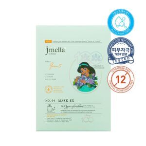 JMELLA IN FRANCE QUEEN 5 MASK EX x DISNEY 100 30ml*10ea Тканевая маска для лица "Королева 5" (Жасмин) 30мл*10шт