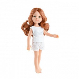 Испаская кукла Paola Reina 32см Кристи в пижаме виниловая