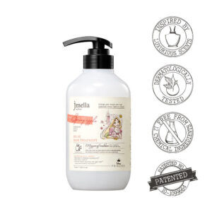 JMELLA IN FRANCE DISNEY SPRING APPLE HAIR TREATMENT 500ml Парфюмированная маска-бальзам для волос "Весеннее яблоко" (Рапунцель) 500мл