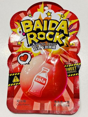 Взрывная карамель со вкусом колы Baida Rock Poping Candy 9 гр