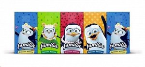 Familia Classical Платочки бумажные 3-х слойн. белый 1 уп. (10*10) п/э / 24шт / 5031397,5081387 / 002284,063284