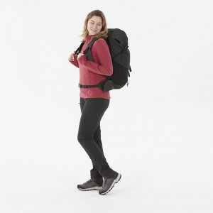 Кофта флисовая розовая Quechua 100