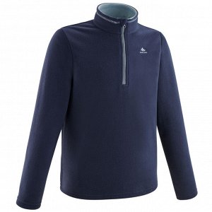 DECATHLON Флисовая кофта для детей синего цвета Quechua 100