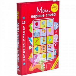 Книга для малышей. Мои первые слова. 15 книжек-кубиков. Русский язык, Похожие товары