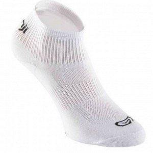 Носки для бега средние тонкие белые Kiprun RUN100
