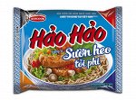 Лапша «HAO HAO» со вкусом свиных ребрышек и чеснока, 75 гр