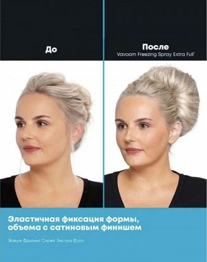 Лак для объема волос с сатиновым финишем, 500 мл