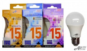 Лампа светодиодная LED-A-REGULAR 15Вт 220-240В Е27 6500К 1400Лм