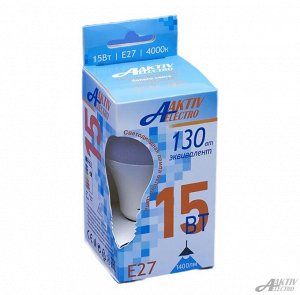 Лампа светодиодная LED-A-REGULAR 15Вт 220-240В Е27 4000К 1400Лм