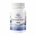 Магний NORWAY NATURE Magnesium Chelated (Glycinate) 200мг - 60 таб.