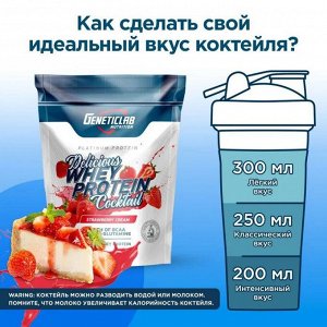 Протеин GENETICLAB Delicious Whey Protein - 900 гр