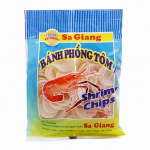 Чипсы для жарки со вкусом креветки 100 гр. ВЬЕТНАМ ( Sa Giang Shrimp Chips)