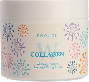 Enough Collagen Whitening Premium Cleansing & Massage Cream Крем массажный осветляющий 300 гр