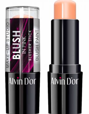 ALVIN D'OR BS-1 Стик румяна blusher stick 9гр. (тон 04 перламутровый персиковый) НОВИНКА!