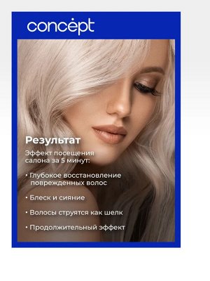 Концепт, Маска-реконструктор Совершенное сияние блонда (Reconstructing mask Perfect Blond Shine), 250 мл, Concept EXPS