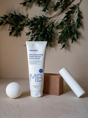 Концепт, Маска-реконструктор Совершенное сияние блонда (Reconstructing mask Perfect Blond Shine), 250 мл, Concept EXPS