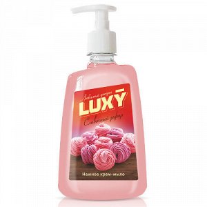 Luxy Крем-мыло жидкое Любимый десерт Сливочный зефир с дозатором 500мл 1/20