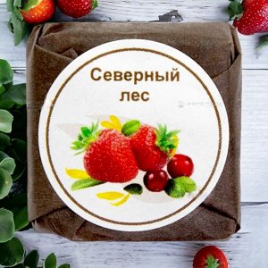 Чай черный прессованный ароматизированный. Северный лес (черный), кубик 5-7 гр., 1 шт.