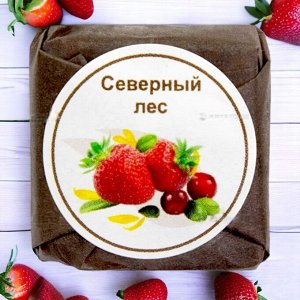 Чай черный прессованный ароматизированный. Северный лес (черный), кубик 5-7 гр., 1 шт.