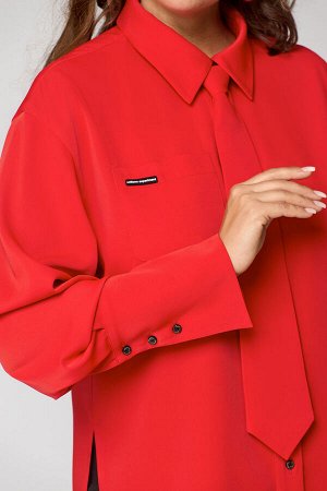 Блуза EVA GRANT 7288-1 красный