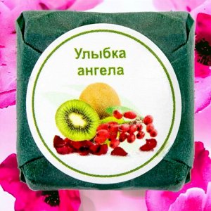 Чай зеленый прессованный ароматизированный. Улыбка ангела, кубик 5-7 гр., 1 шт.