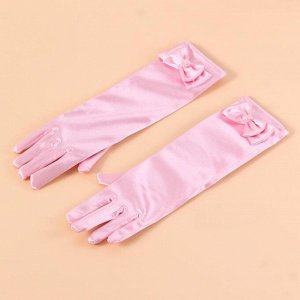 Перчатки для принцесс, цвет розовый