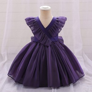 Платье детское для малышки, цвет фиолетовый