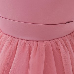 Платье детское для маленьких принцесс, цвет персиковый