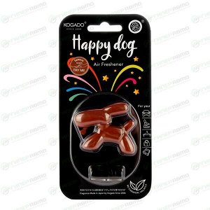 Ароматизатор в дефлектор Kogado Happy Dog Samurai (Самурай), полимерный, арт. 3306