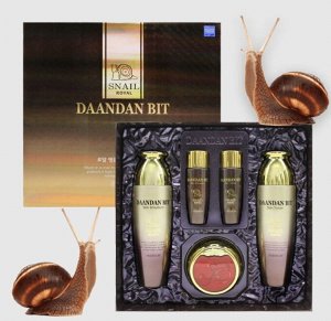 Набор для ухода за кожей с муцином улитки DAANDAN Bit Royal Premium Snail Set