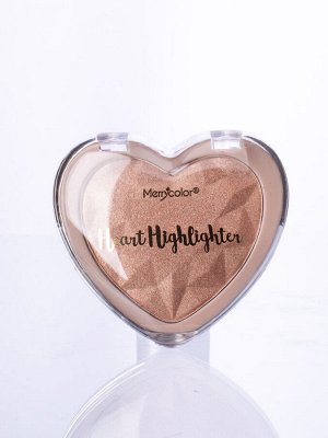 MC2006№02 HEART HIGHLITER Хайлайтер для лица СЕРДЕЧКО, беж