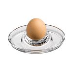 Подставка д/яйца «Бейзик» стекло; D=12.7см; прозр.