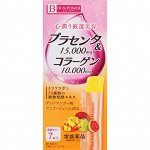 BEAUPOWER  Желе из плаценты и коллагена со вкусом гуавы и манго 10 г x 7