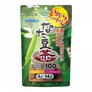 ORIHIRO Чай из канавалии от лишнего веса, отеков и для красоты 14 пак*4г, Япония