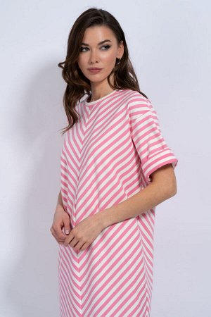 Платье Kivviwear 308702 молочно-розовый