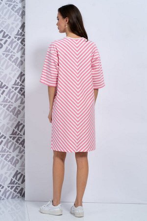 Платье Kivviwear 308702 молочно-розовый