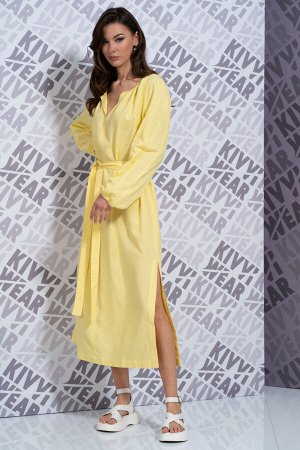 Платье Kivviwear 417501 желтый
