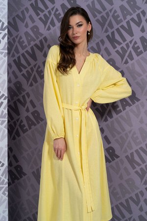Платье Kivviwear 418002 желтый