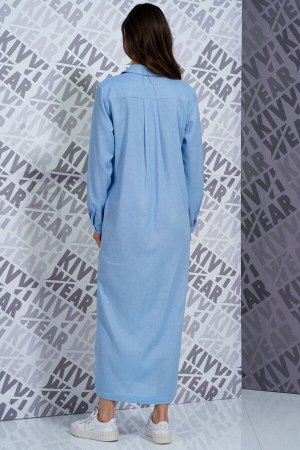 Платье Kivviwear 417204 голубой