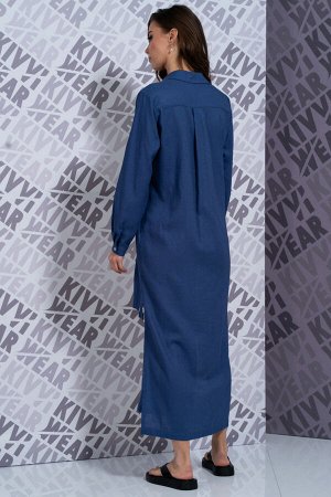 Платье Kivviwear 417203 синий