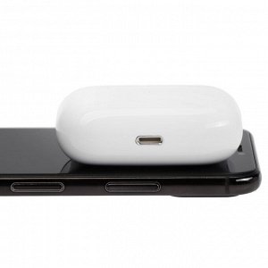 Наушники беспроводные Windigo Pro, TWS, Bluetooth 5.0, 40/500 мАч, сенсор, глянцевые, белые