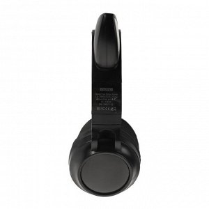 Наушники Qumo Game Cat Black, игровые, микрофон, USB+3.5 мм, 2м, чёрные
